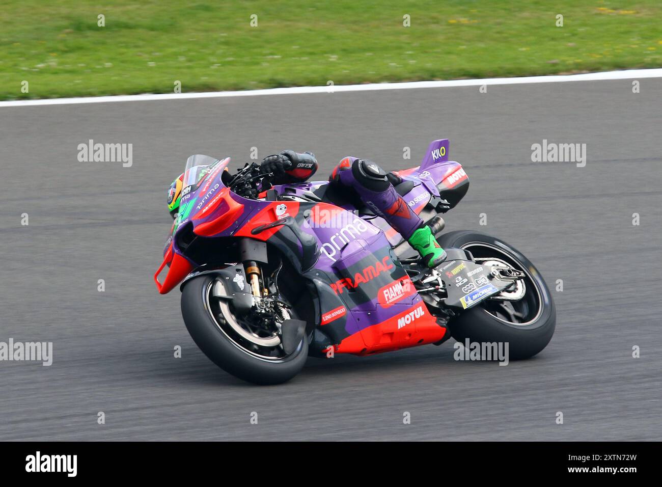 Franco Morbidelli - Prima Pramac Racing - Rider number 21 on a Ducati ...