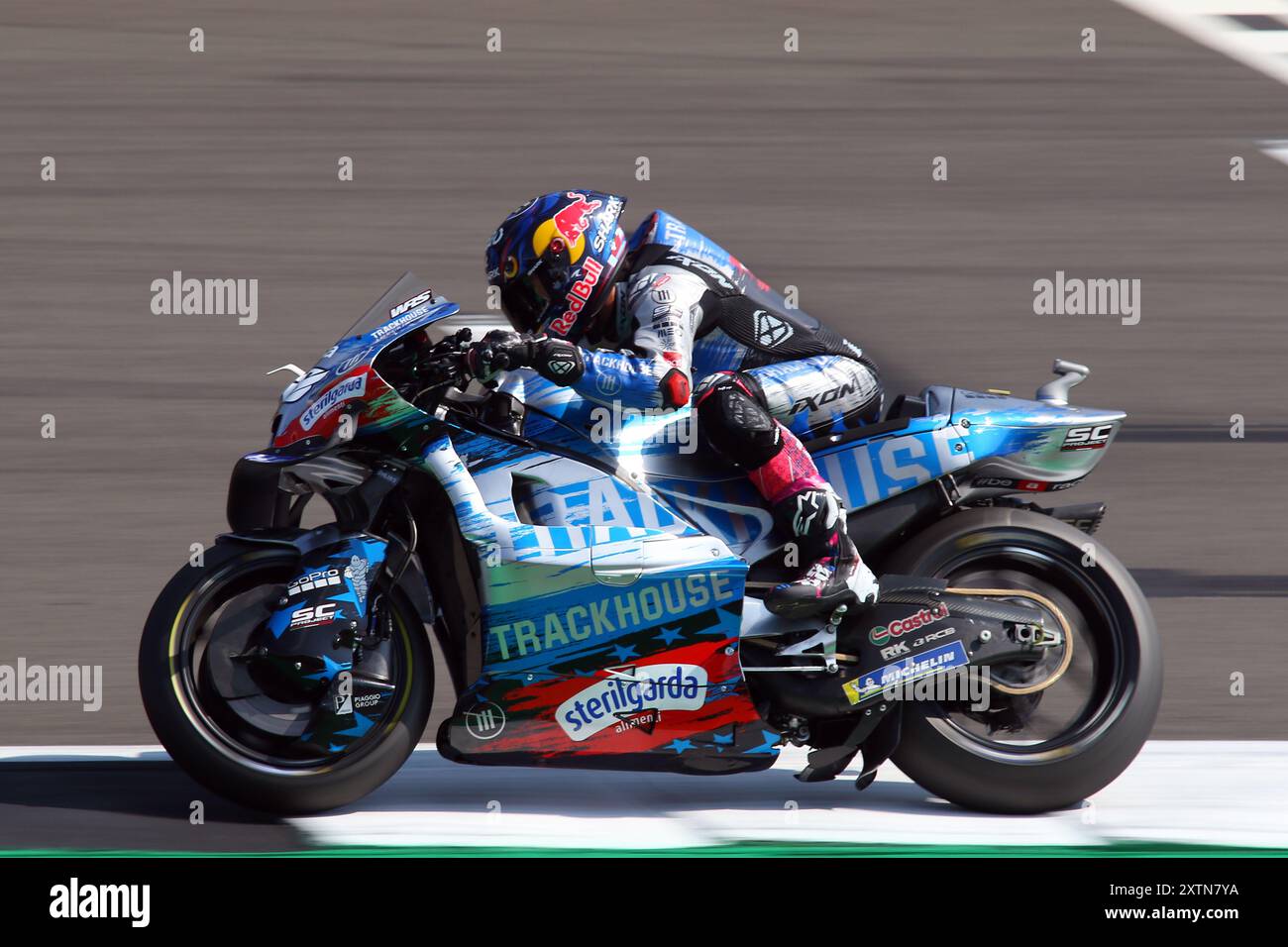 Miguel Oliveira - Trackhouse Racing - Rider number 88 on an Aprilia at ...