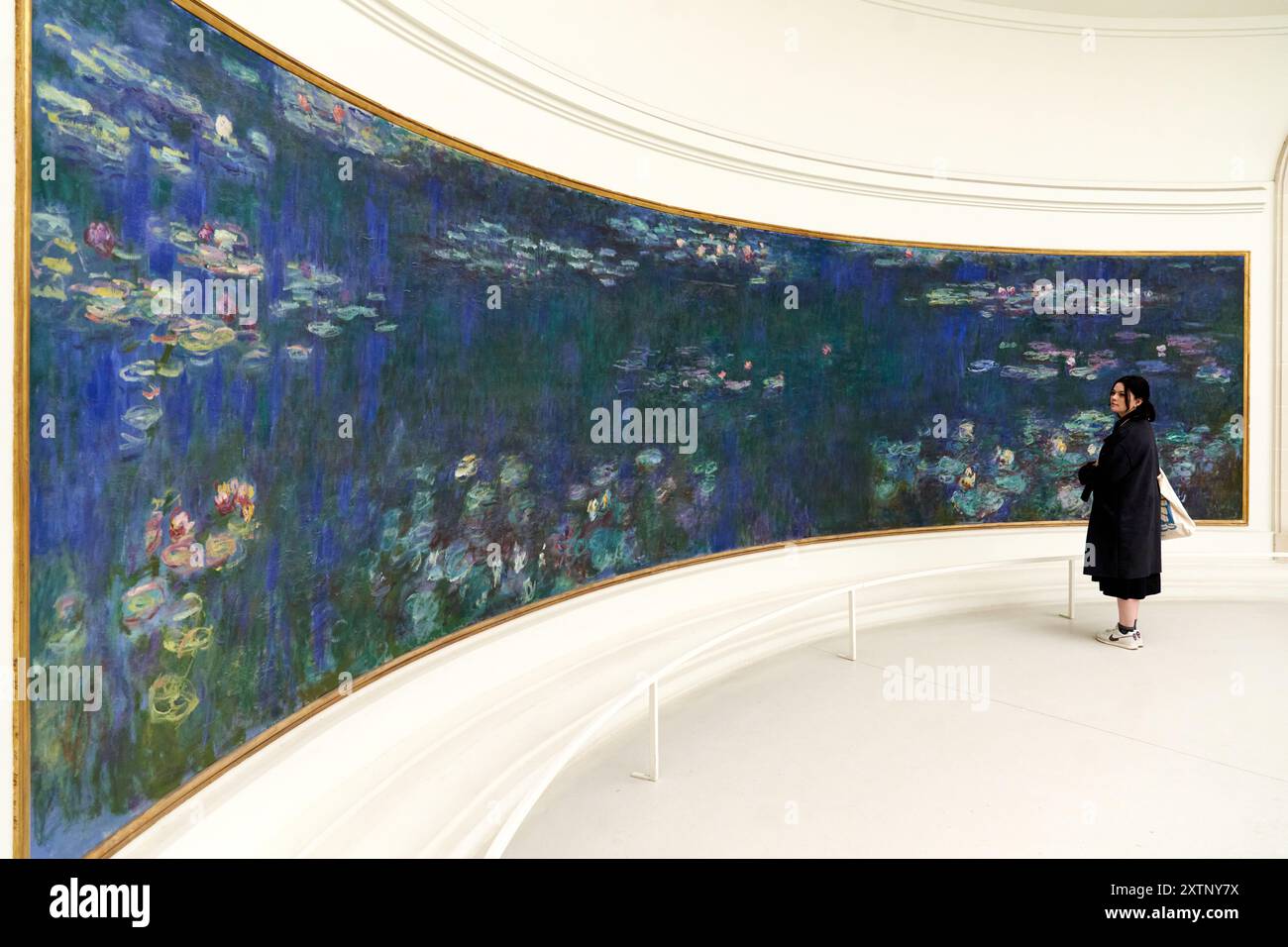 Water-lilies Nympheas series painted by Claude Monet (1840-1926), Musee