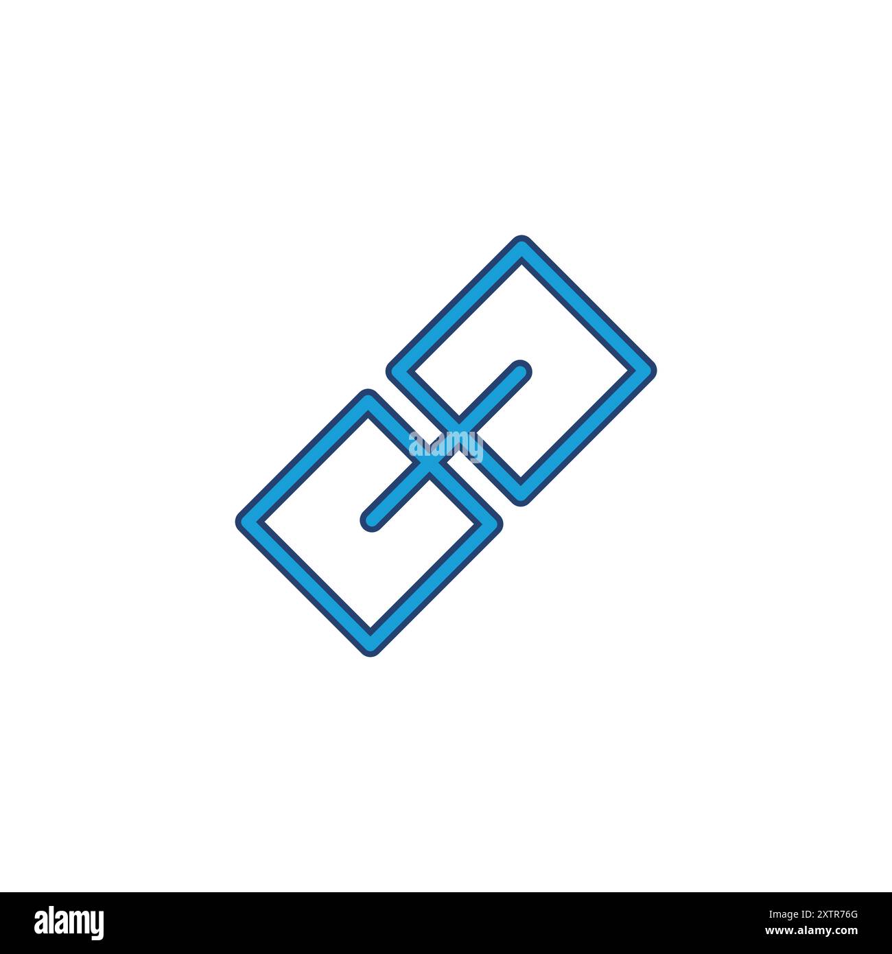 Link icon vector. Hyperlink chain symbol Stock Vector Image & Art - Alamy