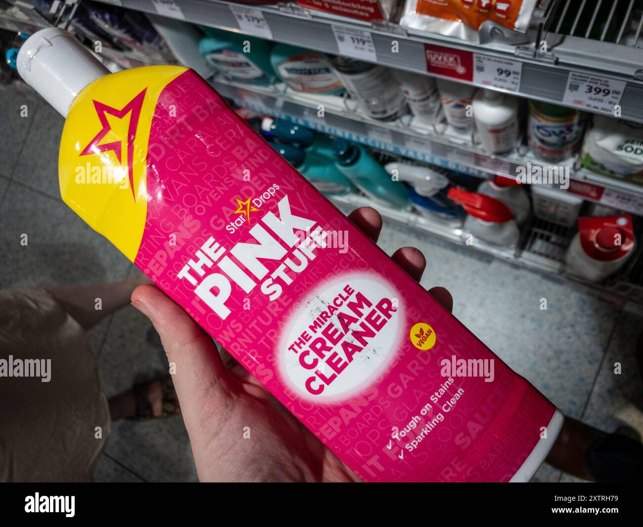 The pink stuff logo hi-res stock photography and images - Alamy