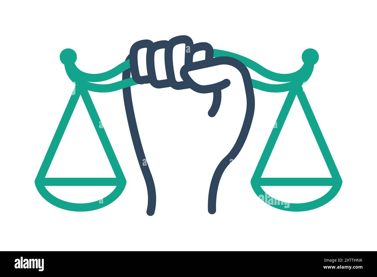 Civil right icon. icon related to law and justice. line icon style. law ...
