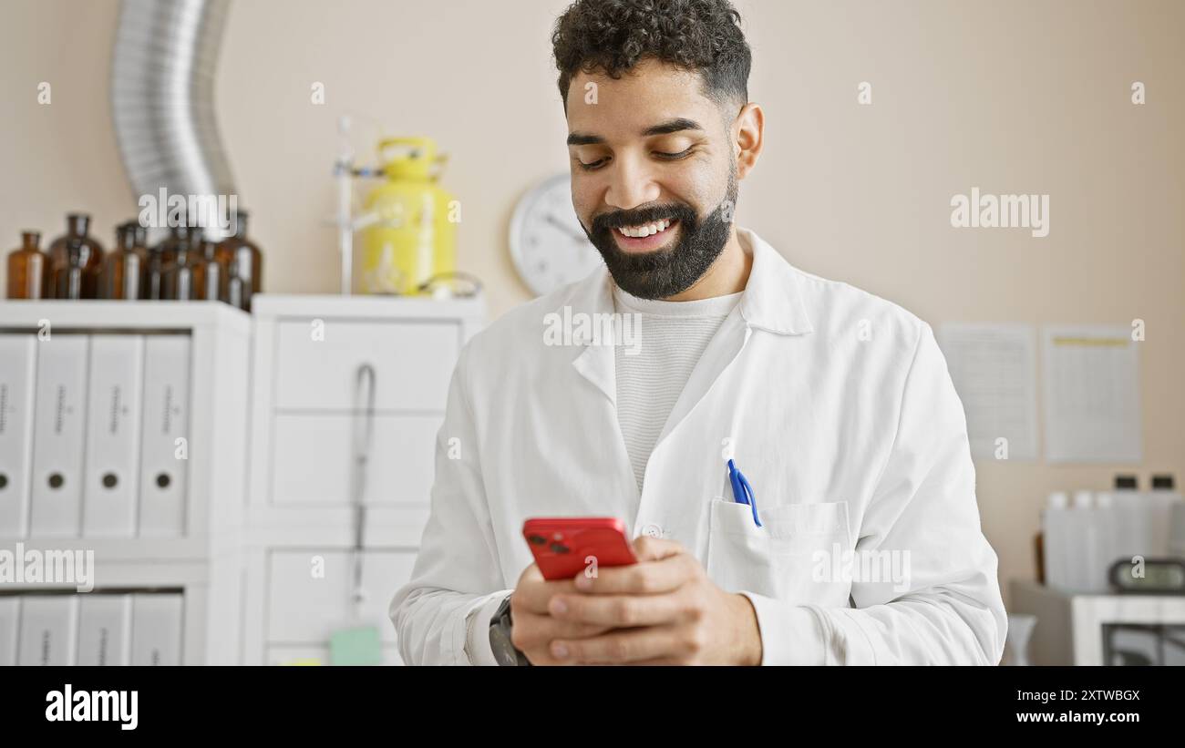 Handsome hispanic male pharmacist hi-res stock photography and images ...