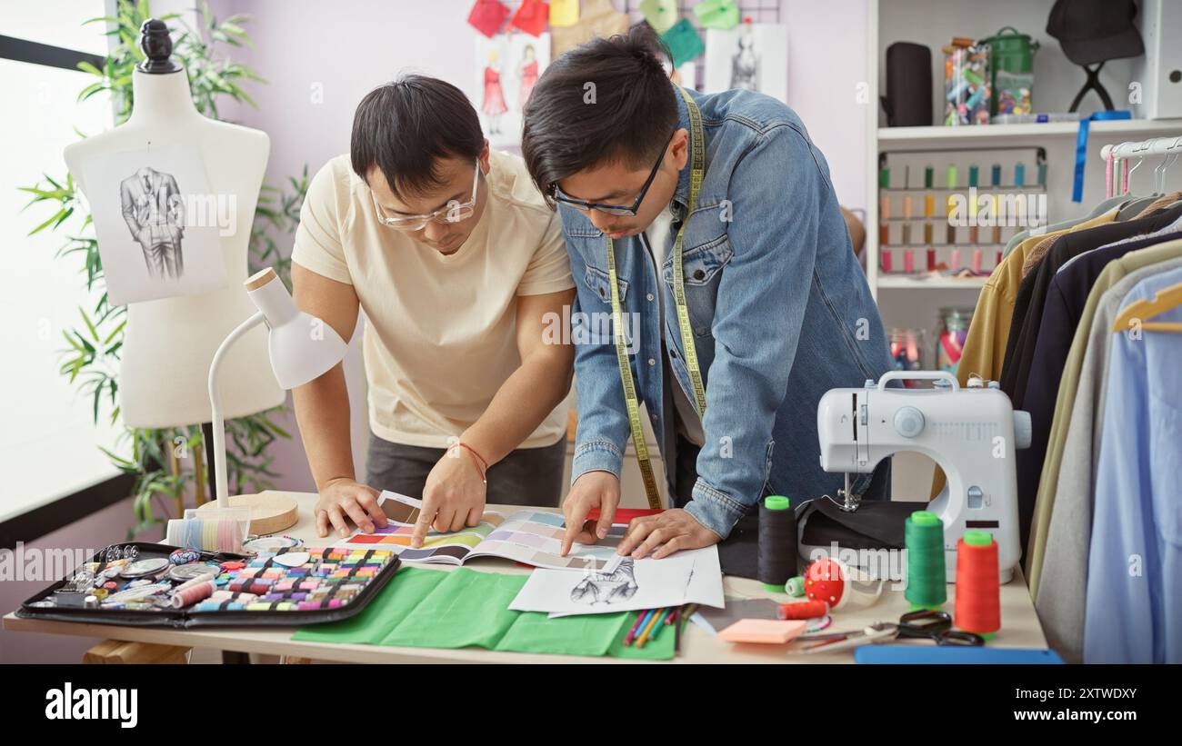 Custom tailoring workshop men hi-res stock photography and images - Alamy