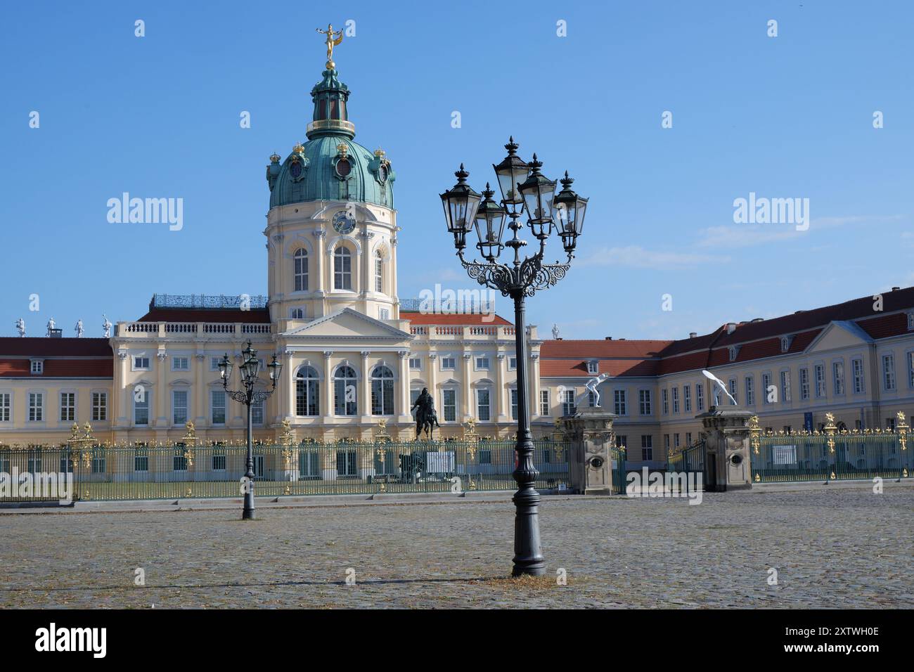 Schloss Charlottenburg, August 2024, Heavily reconstructed baroque and ...
