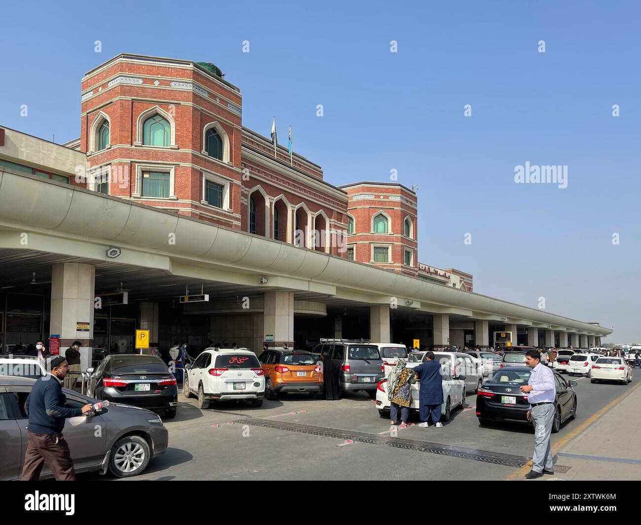 Lahore airport know also Allama Iqbal International Airport is the second largest civilian airport by traffic in Pakistan opened in 1962 Stock Photo