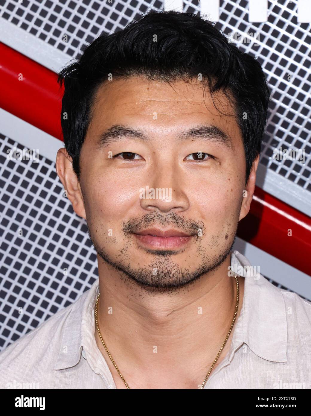 Simu Imega INGLEWOOD, LOS ANGELES, CALIFORNIA, USA - AUGUST 15: Simu Liu arrives ...