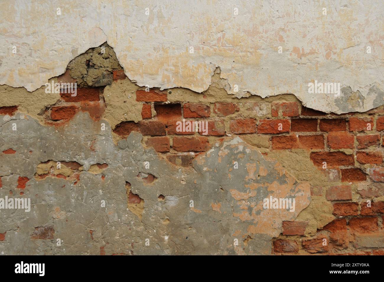 Brick wall. Architecture as background. Belarus Stock Photo