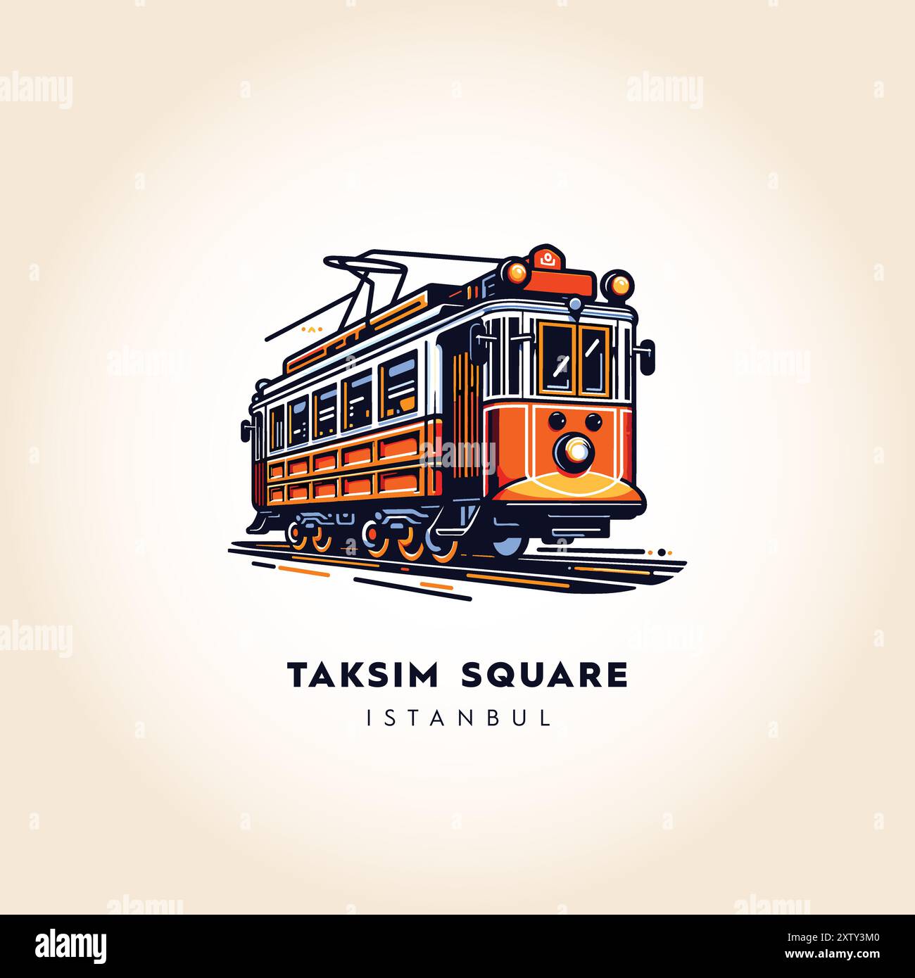 Istiklal Street In Istanbul Stock Vector Images Alamy