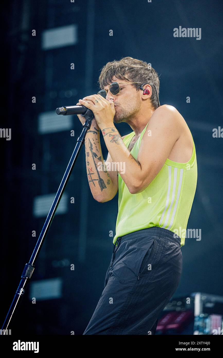 Hungary 10 August 2024 Louis Tomlinson - ex One Direction - live