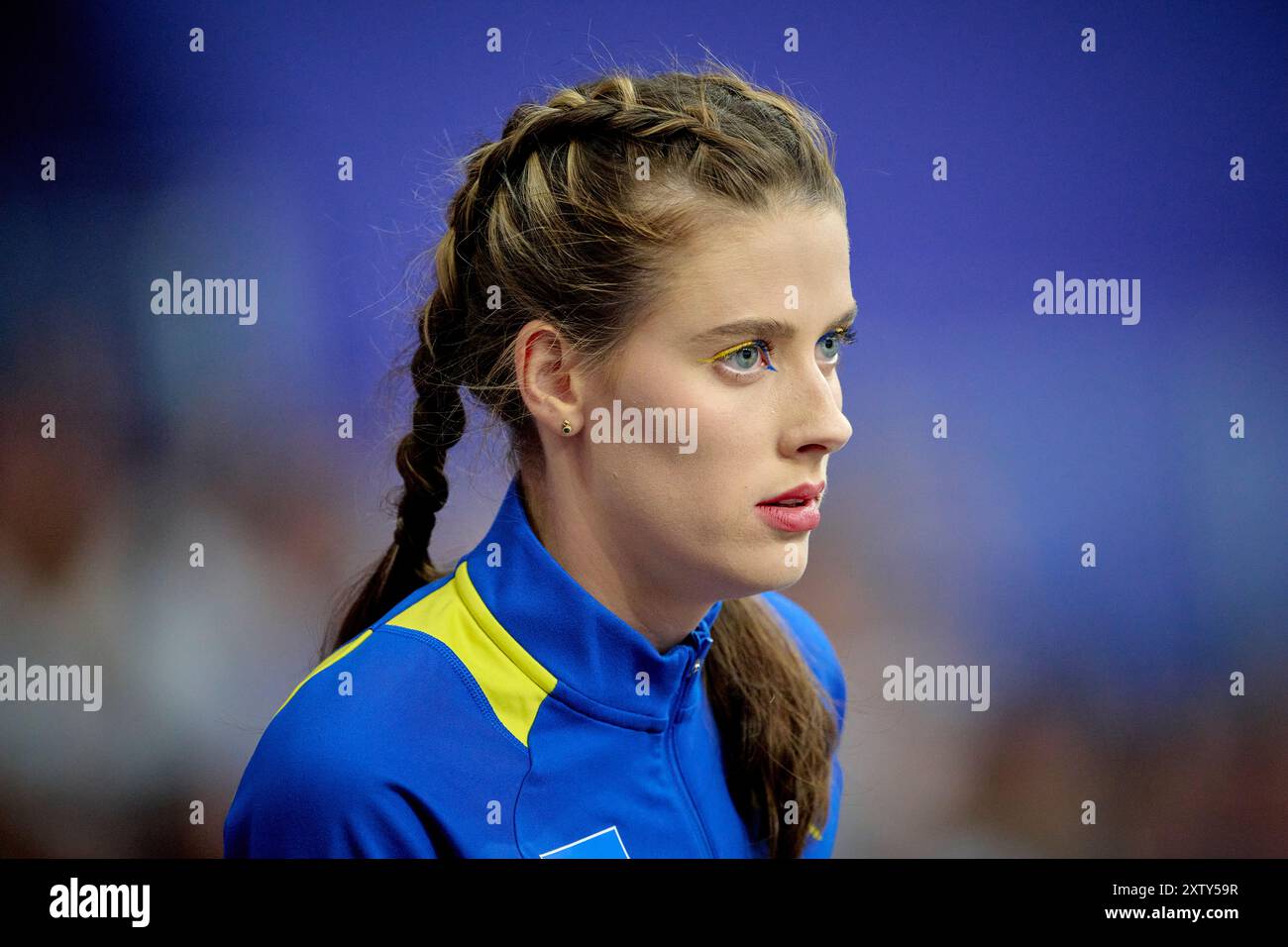 PARIS, FRANCE - 4 AUGUST, 2024: MAHUCHIKH Yaroslava, Women's High Jump ...