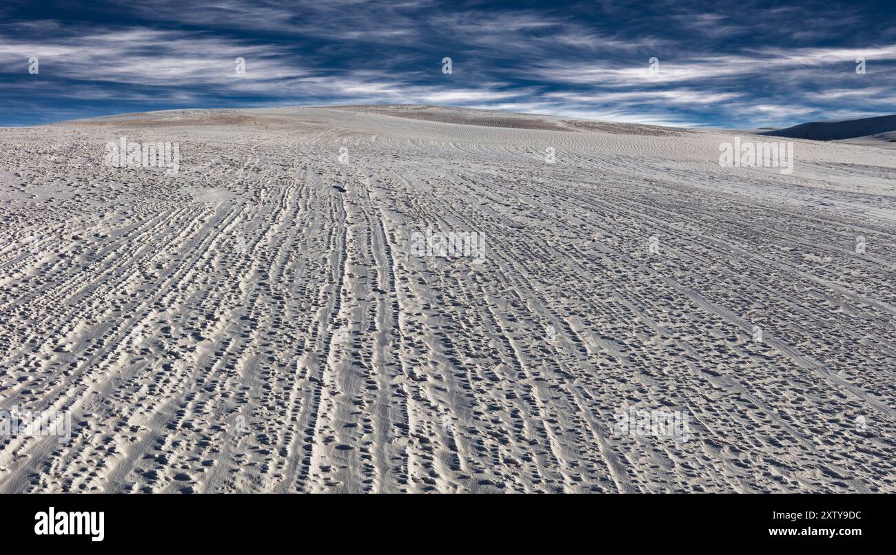 White Sands, White Sands National Monument, New Mexico Stock Photo