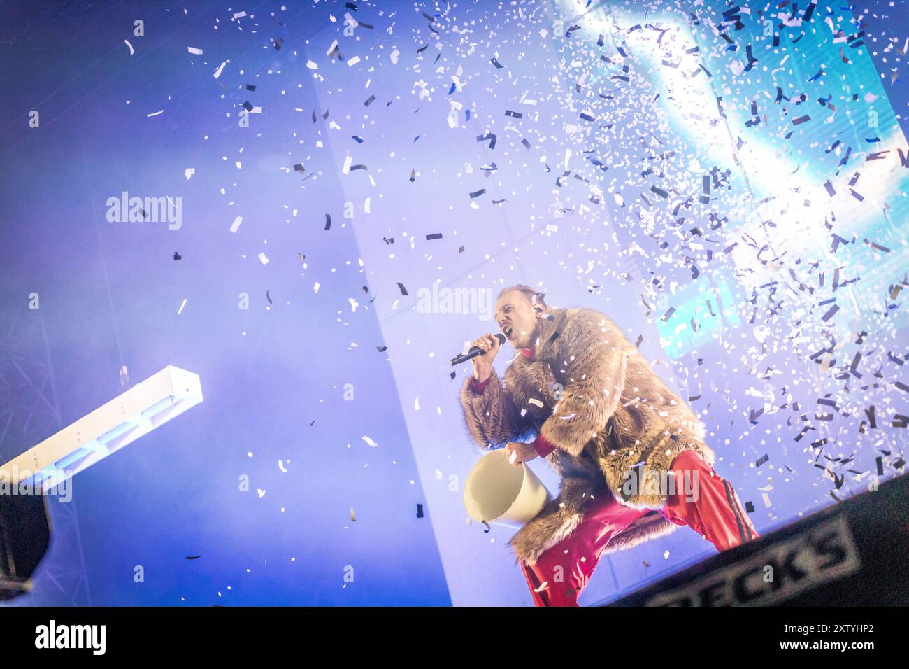 Der deutsche Musiker, Rapper, Sänger Alligatoah Lukas Strobel auf dem ...