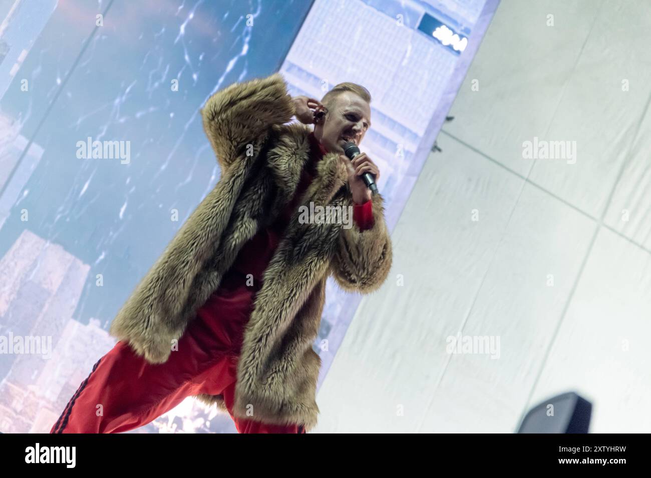 Der deutsche Musiker, Rapper, Sänger Alligatoah Lukas Strobel auf dem ...