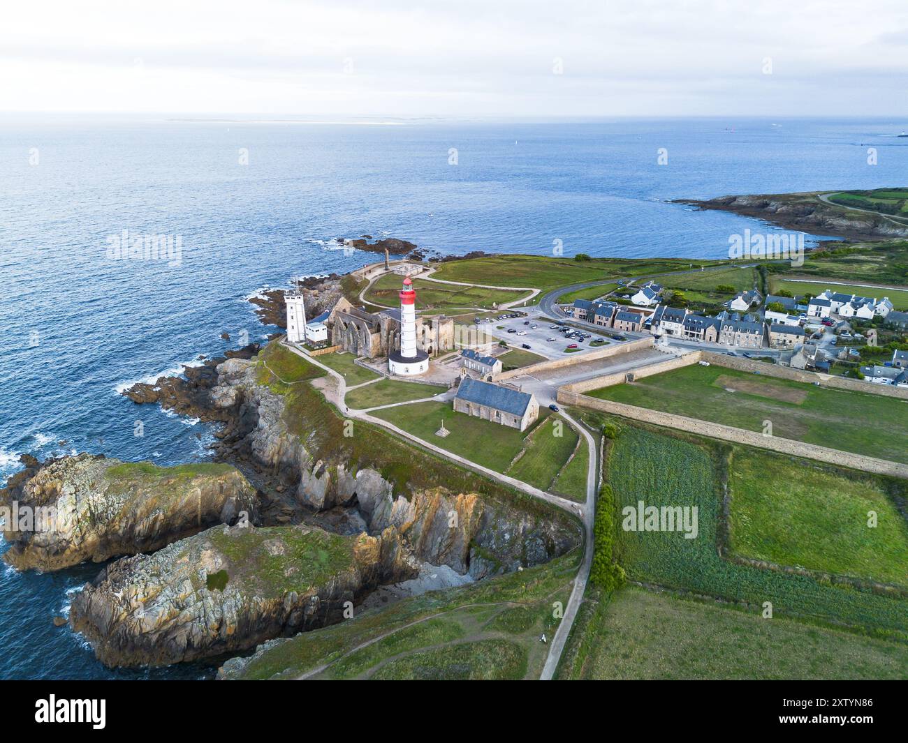 Aerial view saint mathieu hi-res stock photography and images - Alamy
