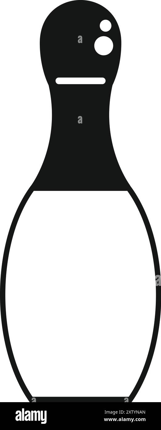 Ten Pin Bowling Silhouette