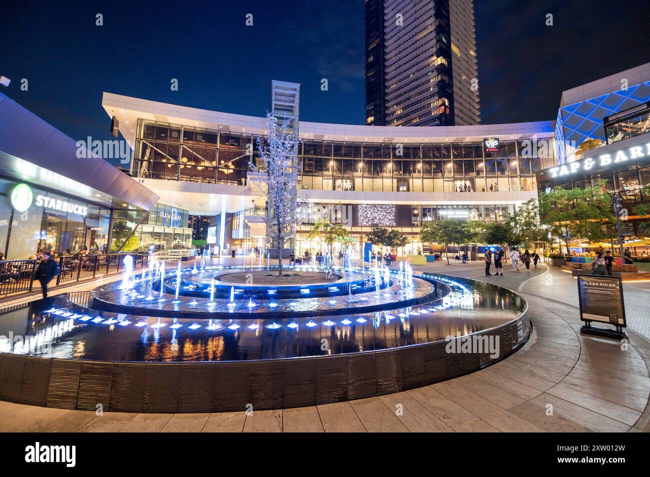 The Brentwood Place Mall, or The Amazing Brentwood main plaza on a ...
