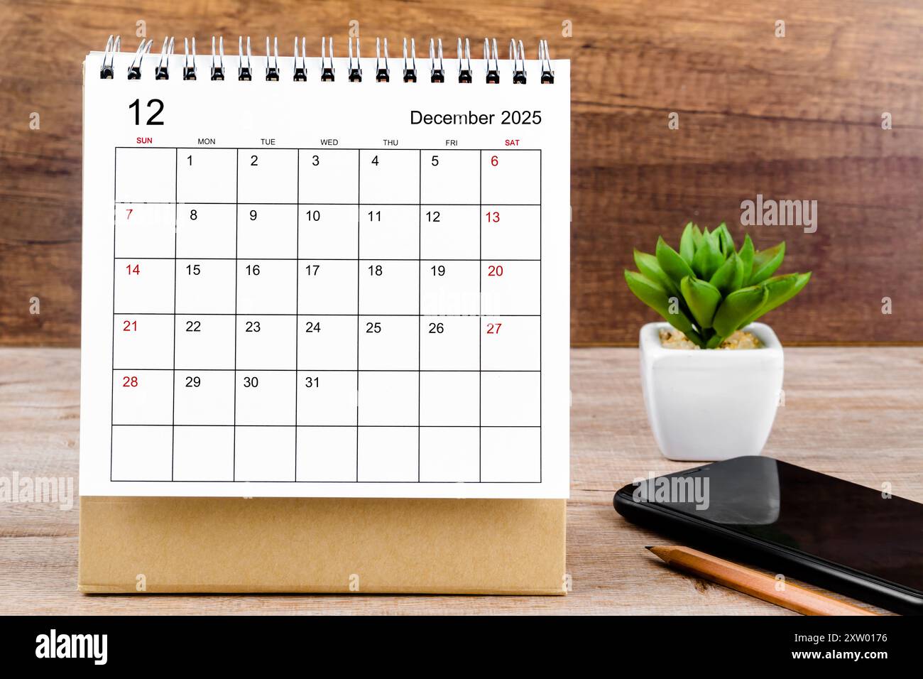 December 2025 Calendar Table