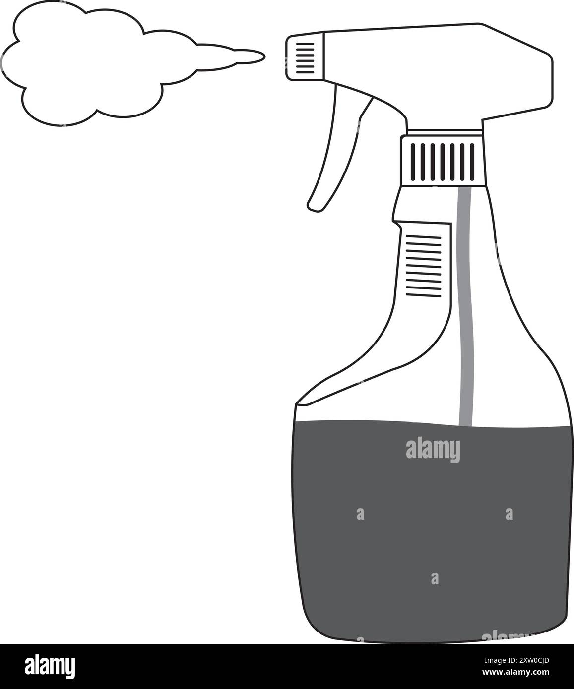 Spray Bottle Icon vector illustration symbol design Stock Vector Image ...