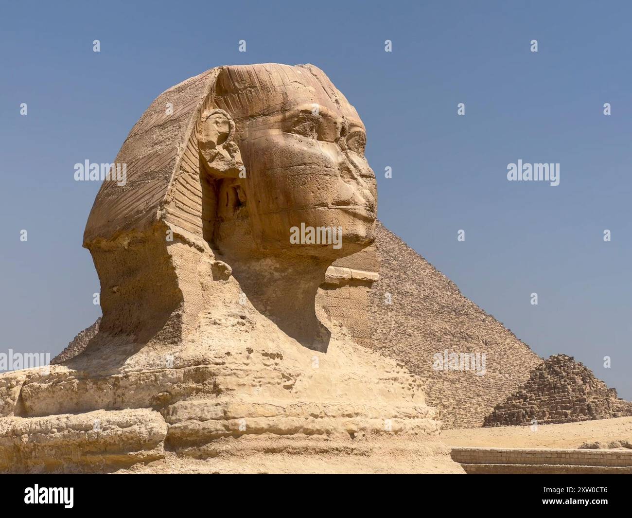 great sphinx of giza,egypt Stock Photo
