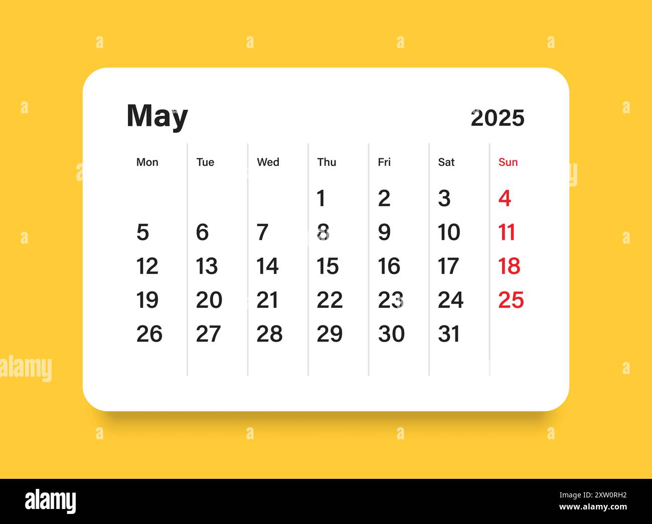 may-2025-stock-vector-images-alamy