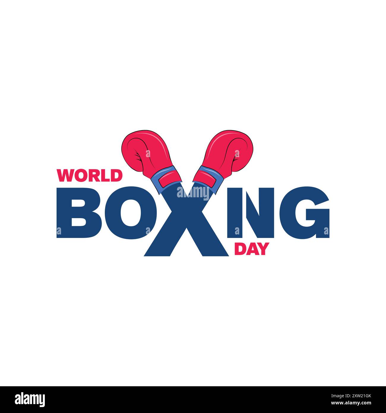 World Boxing Day design Stock Vector