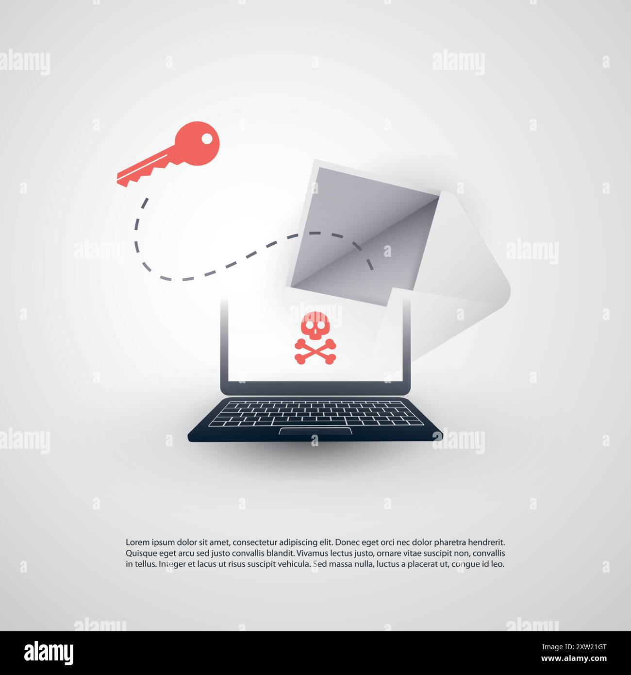 Hacked computer screen Stock Vector Images - Alamy