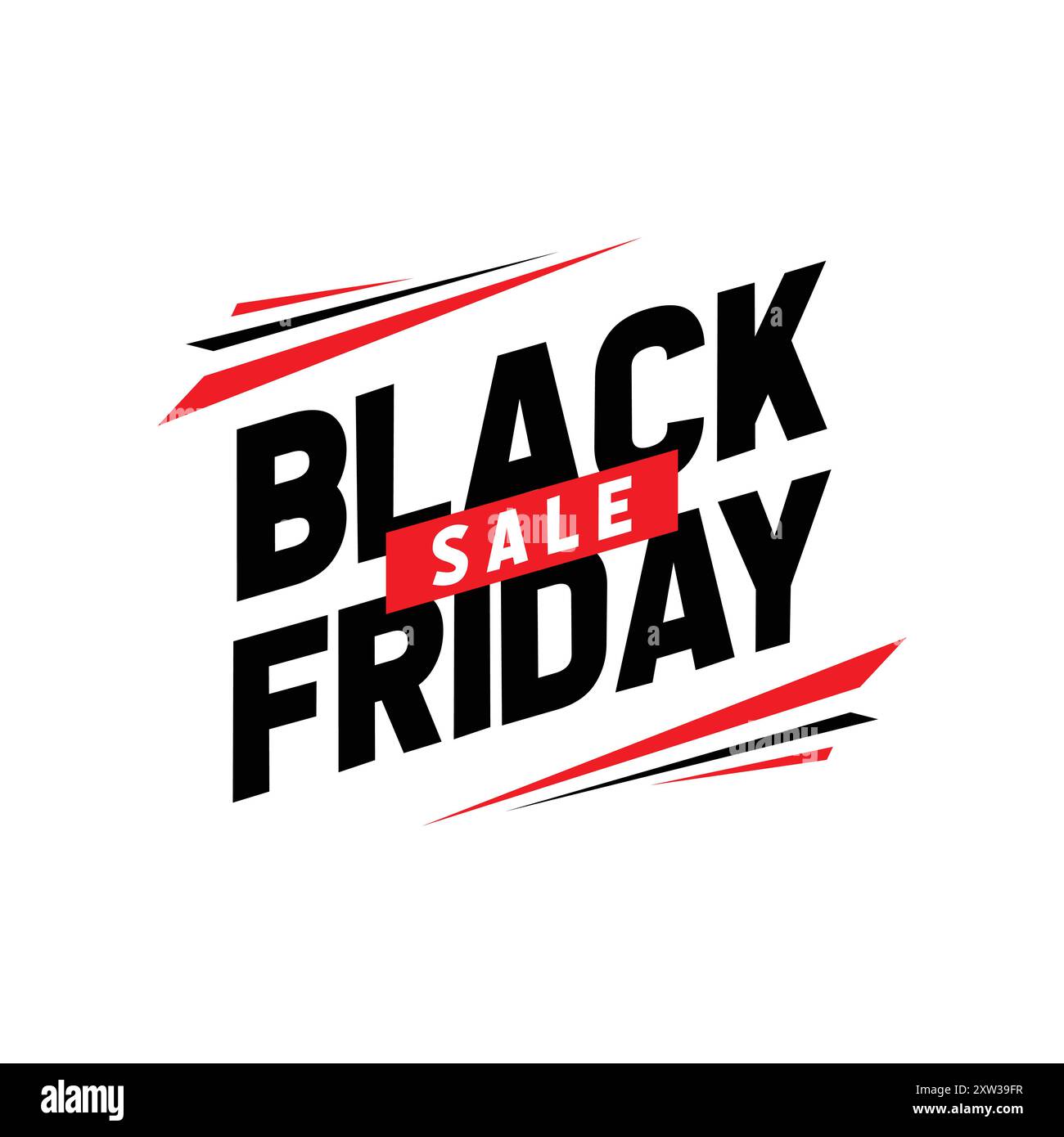 Black Friday Sale Poster Stock Vector