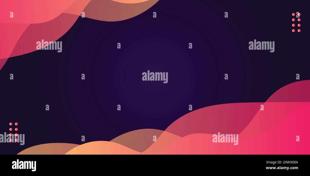 Waves abstract background, Fluid waves Stock Vector