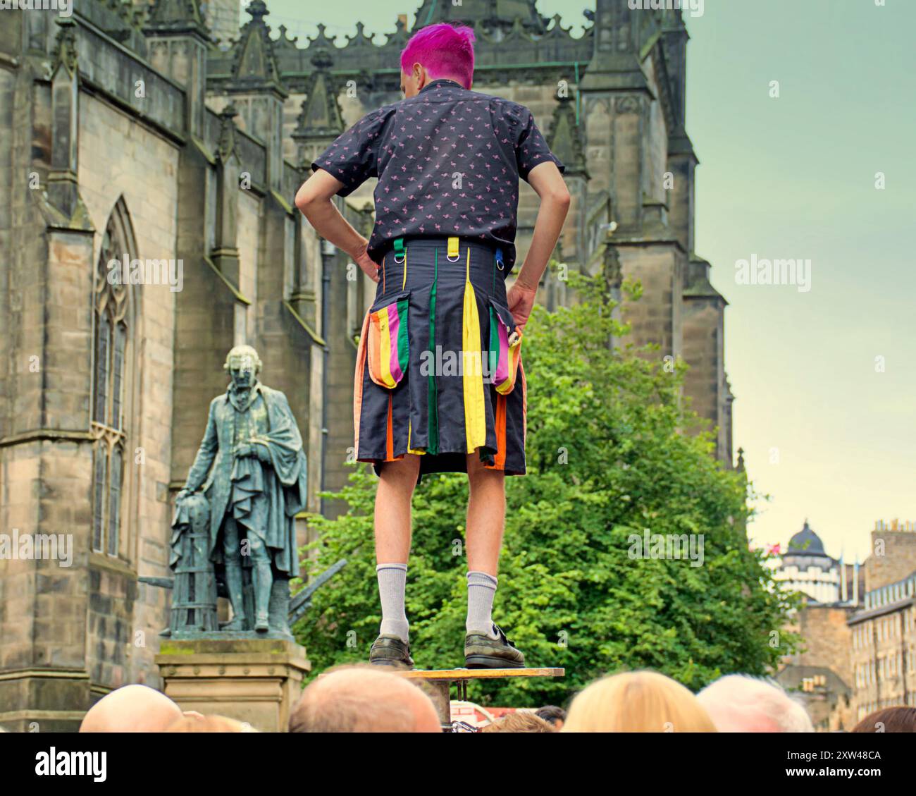 Edinburgh, Scotland, UK. 17th August, 2024. UK Weather: A 