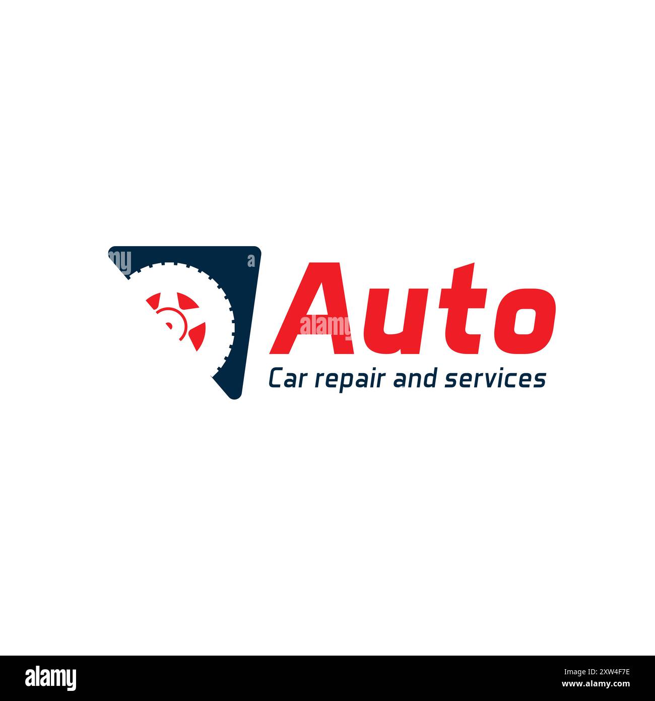 Car Repair Logo design concept Stock Vector