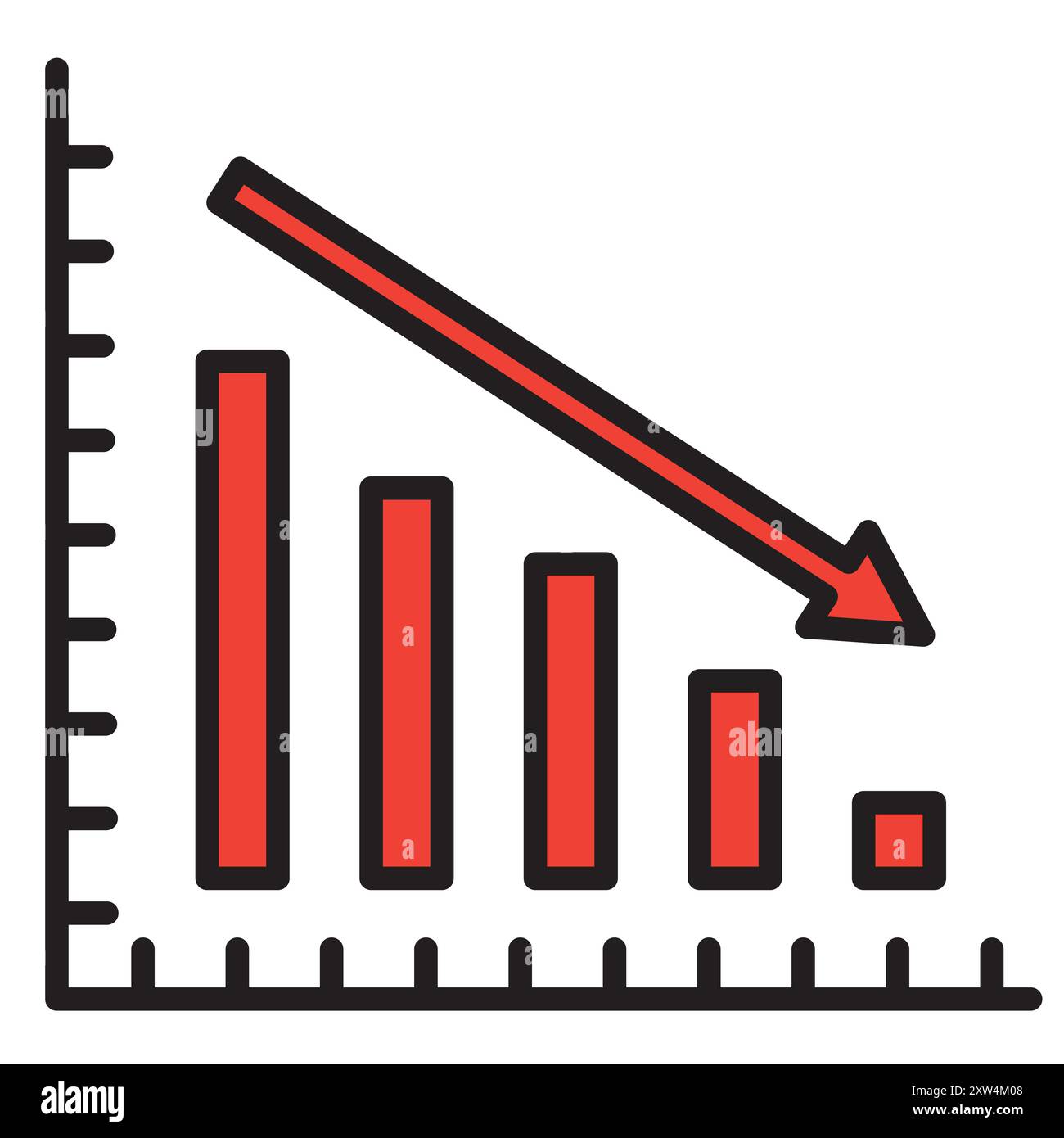 Conceptual economic stock market Stock Vector Images - Alamy