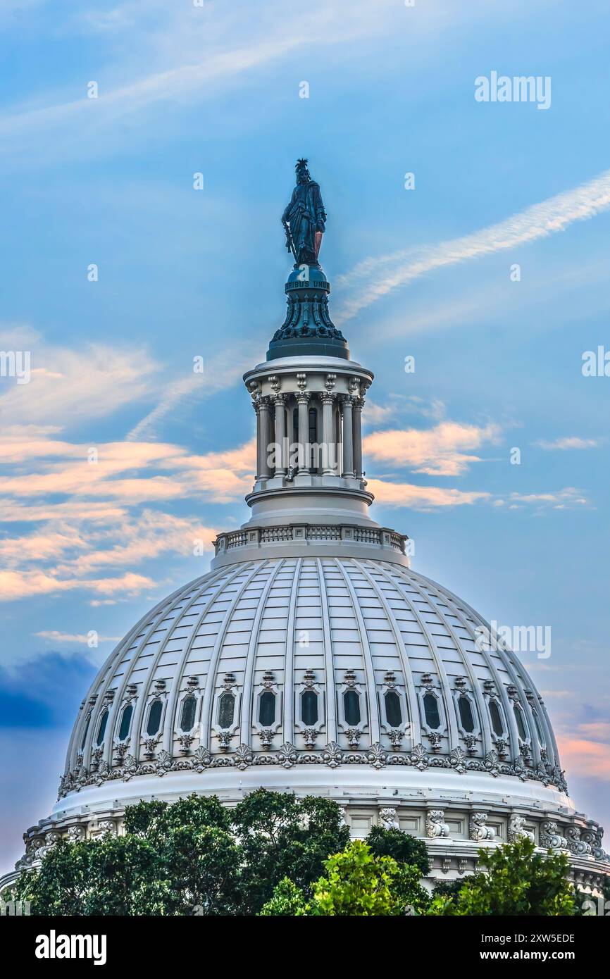 Armed freedom thomas crawford hi-res stock photography and images - Alamy