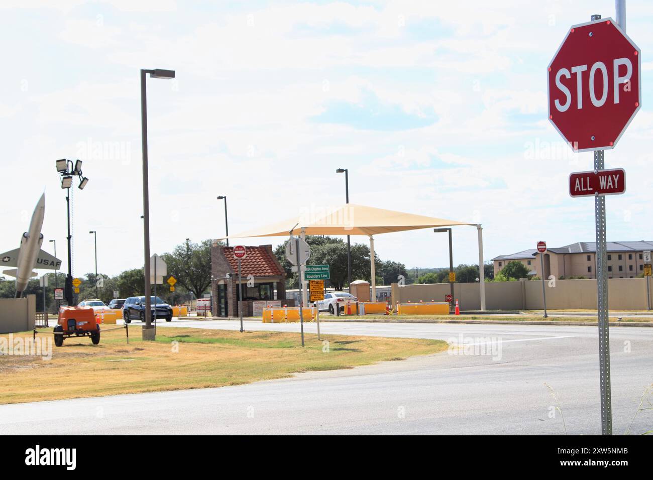 San Antonio, USA. 17th Aug, 2024. Front view of the Chapman Training ...