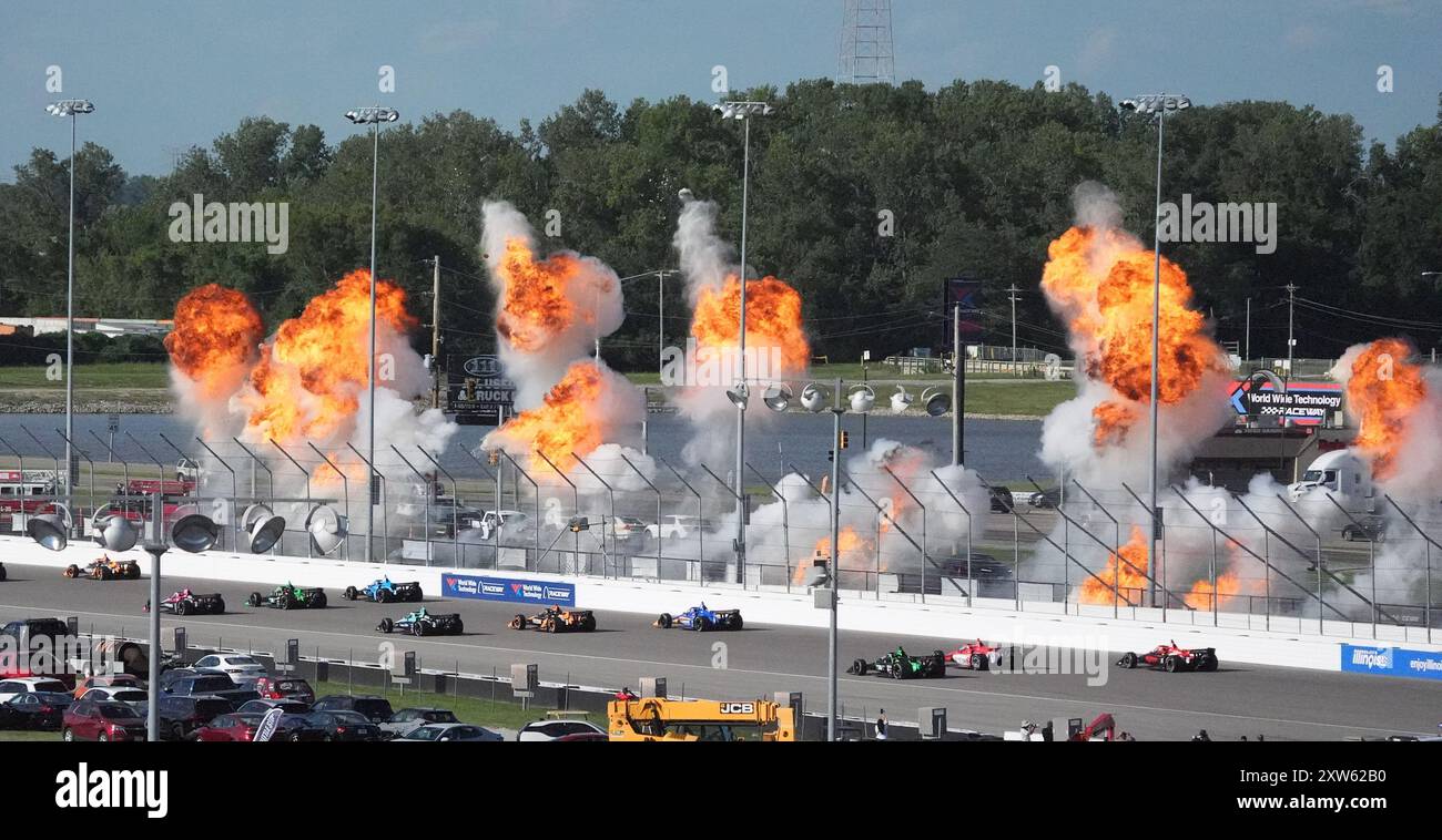 Indy 500 start 2024 hi-res stock photography and images - Alamy