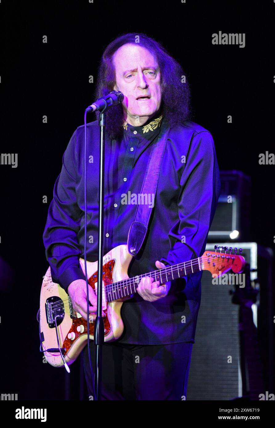 Ga. 17th Aug, 2024. Tommy James on stage for Tommy James & The Shondells in Concert, Anderson Music Hall, Georgia Mountain Fairgrounds, Hiawassee, GA, August 17, 2024. Credit: Derek Storm/Everett Collection/Alamy Live News Stock Photo