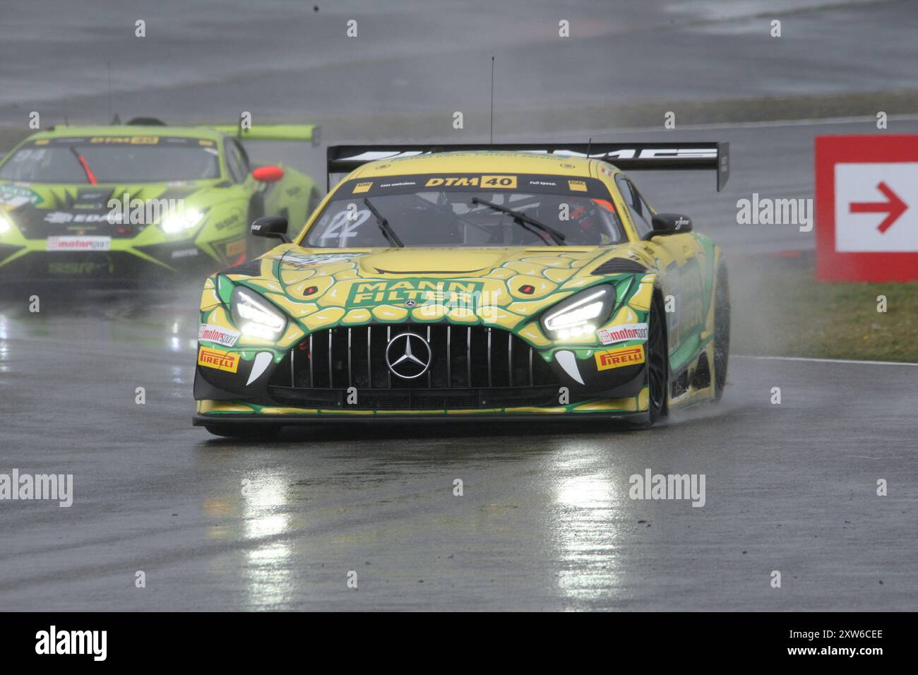 Winward Racing Team Transporter Lucas Auer (AUT), #22, Mercedes-AMG GT3 Evo, Team: WINWARD Racing (DEU ...
