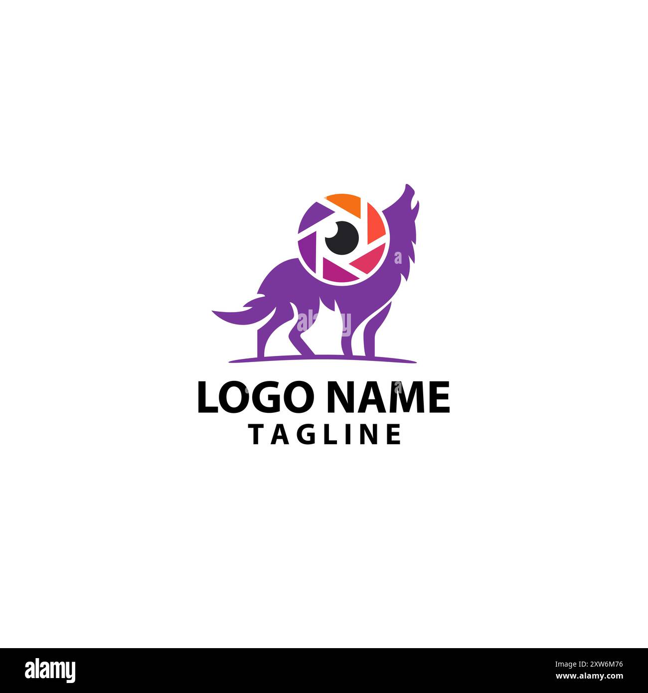 shutter-fox-logo-design-vector-stock-vector-image-art-alamy