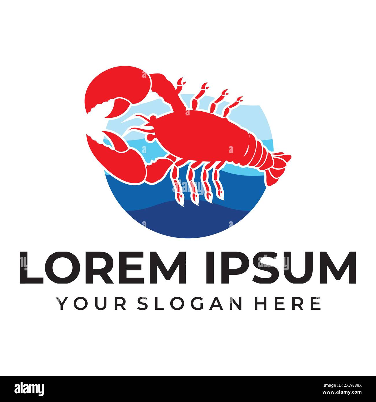 Lobster logo vector illustrations design icon symbol Stock Vector Image ...