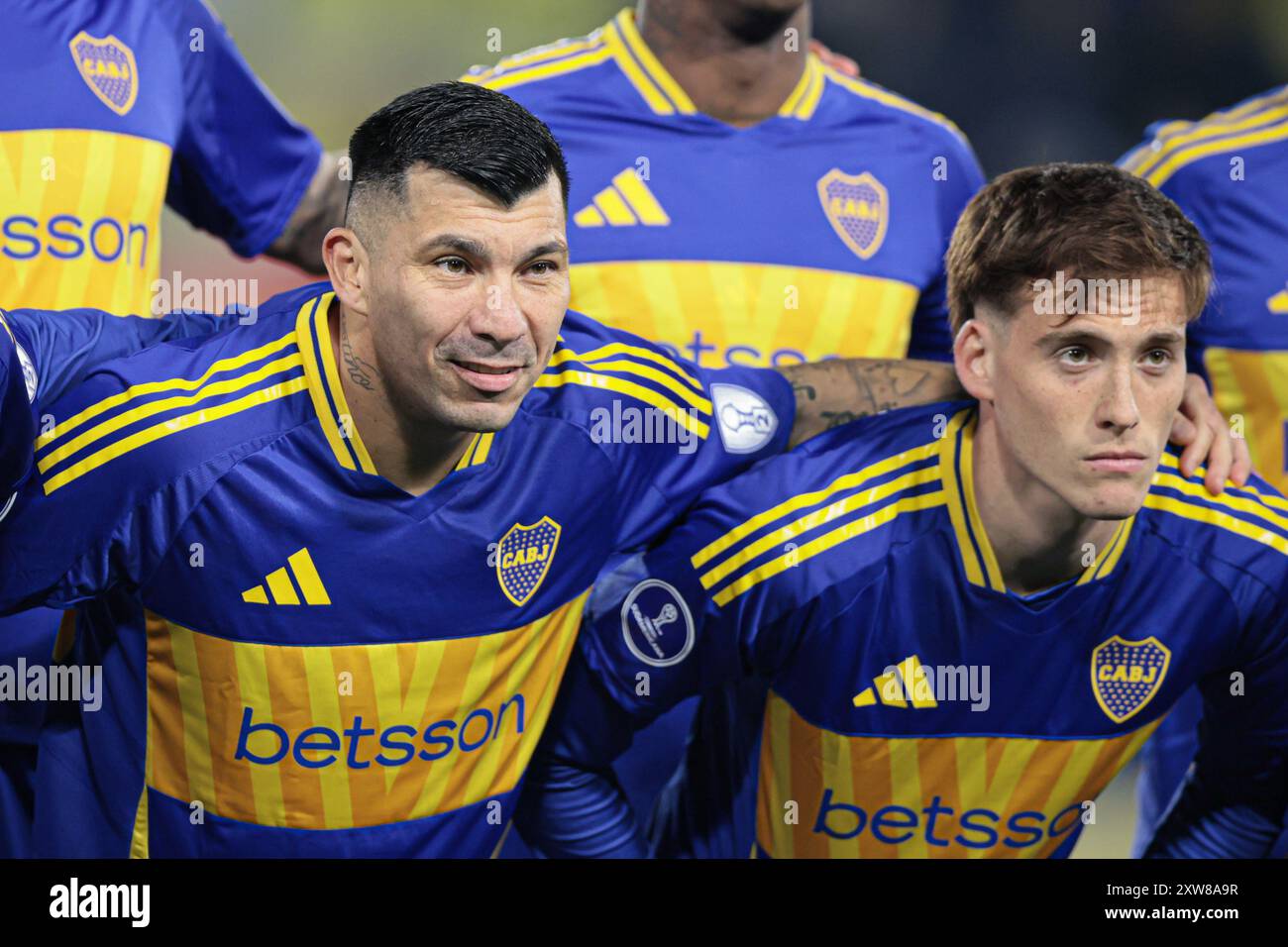Boca Juniors Players Stock Photo - Alamy