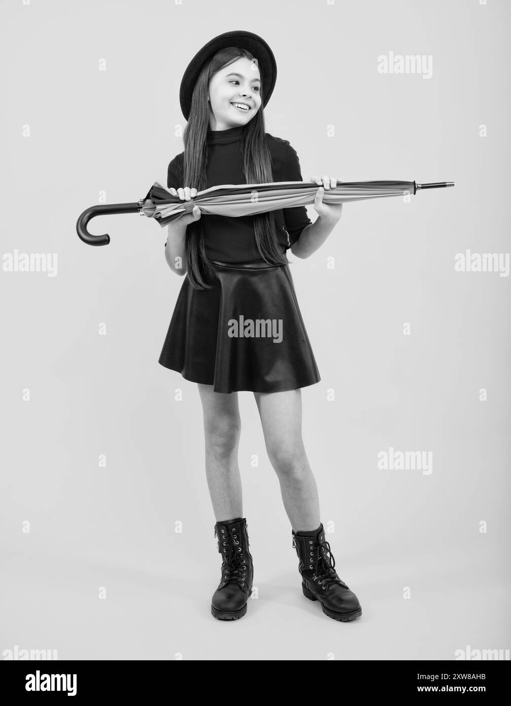 Yellow rain boots Black and White Stock Photos Images Alamy