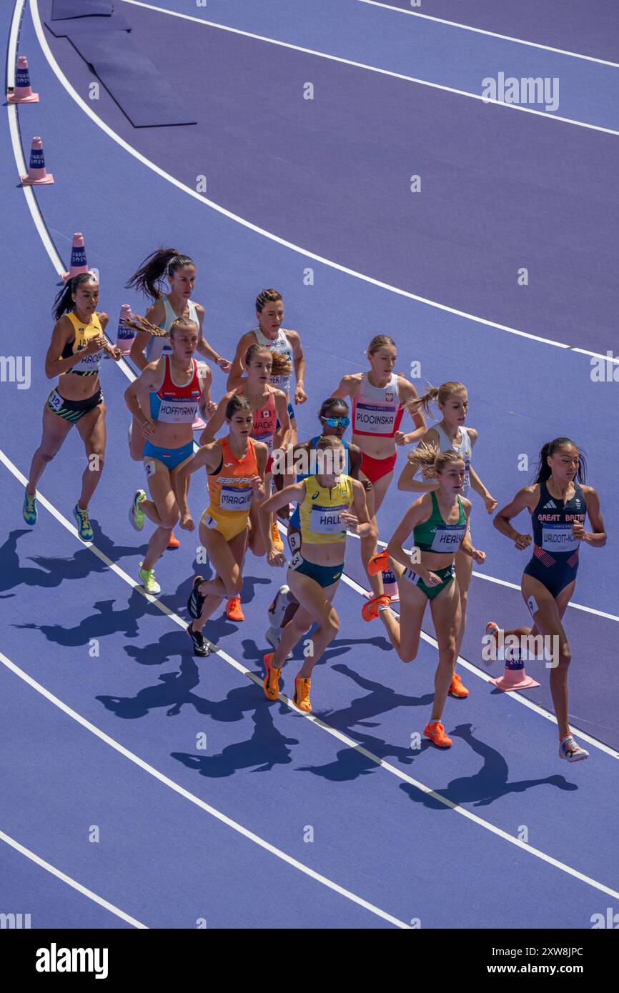 paris-france-08-07-2024-olympic-games-paris-2024-view-of-women-s