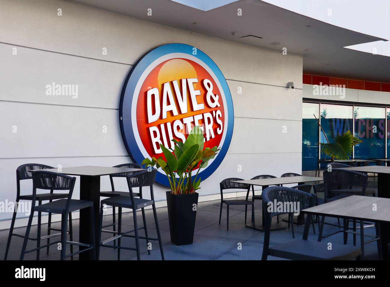 Dave & Buster's, American restaurant and entertainment business Stock ...