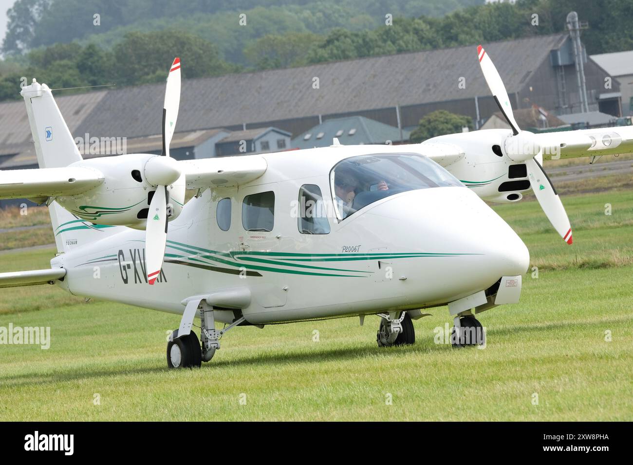 Tecnam P2006T twin engined light aircraft is often used for twin engine ...