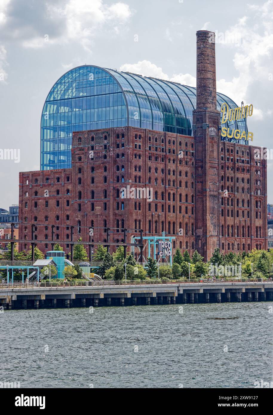 The Refinery at Domino is a new office building built within the ...