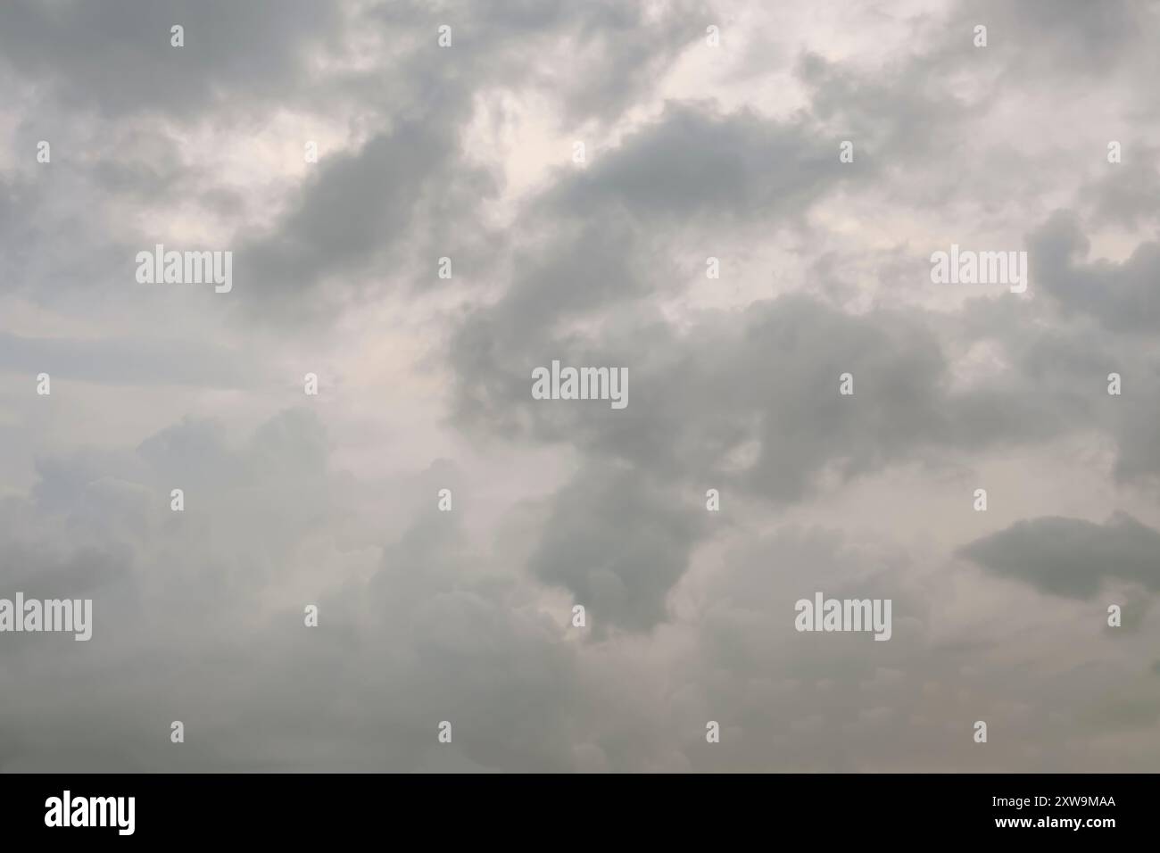 Dramatic cloudy sky background. Stormy sky. Dark clouds Stock Photo
