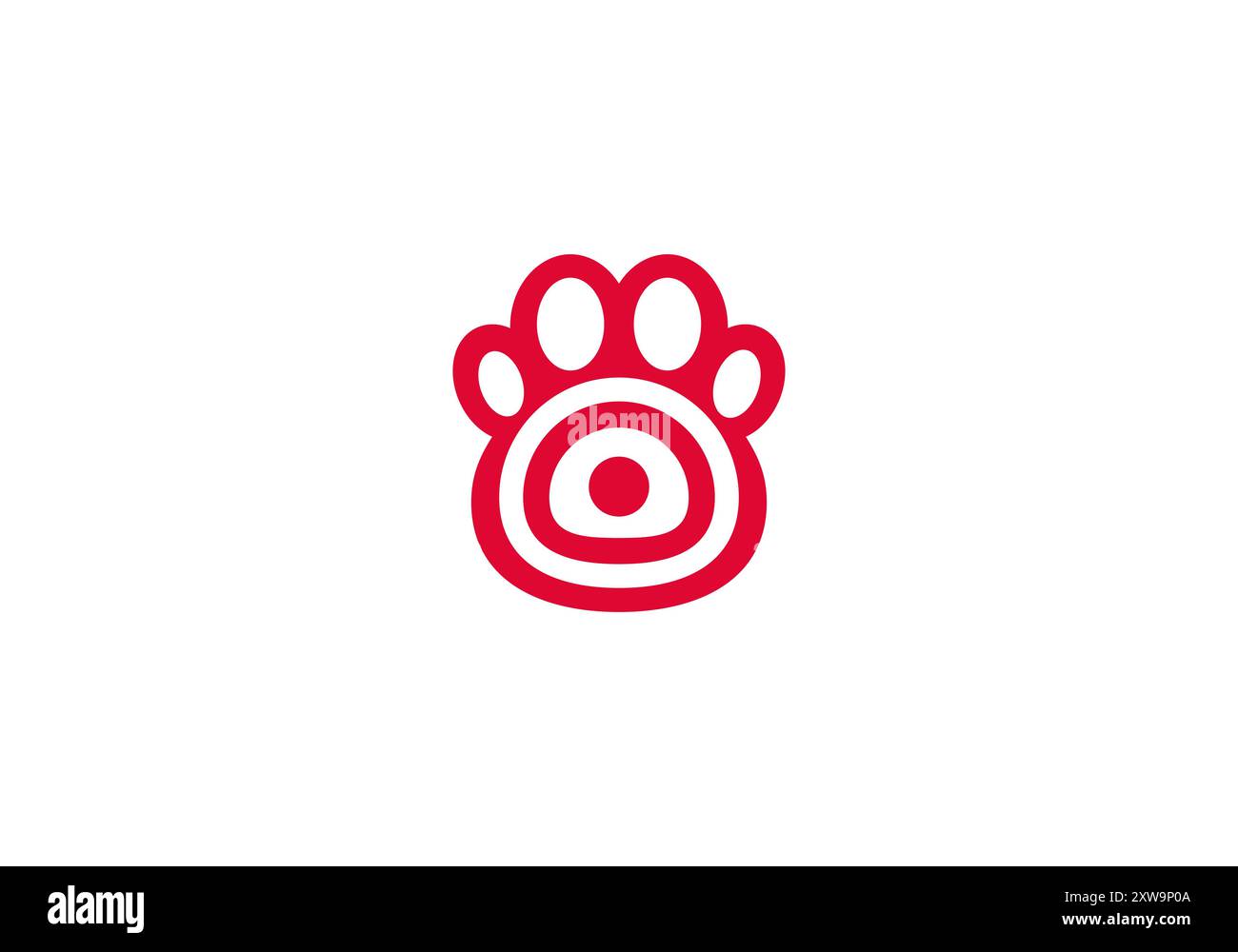 Bullseye (target dog) Stock Vector Images - Alamy