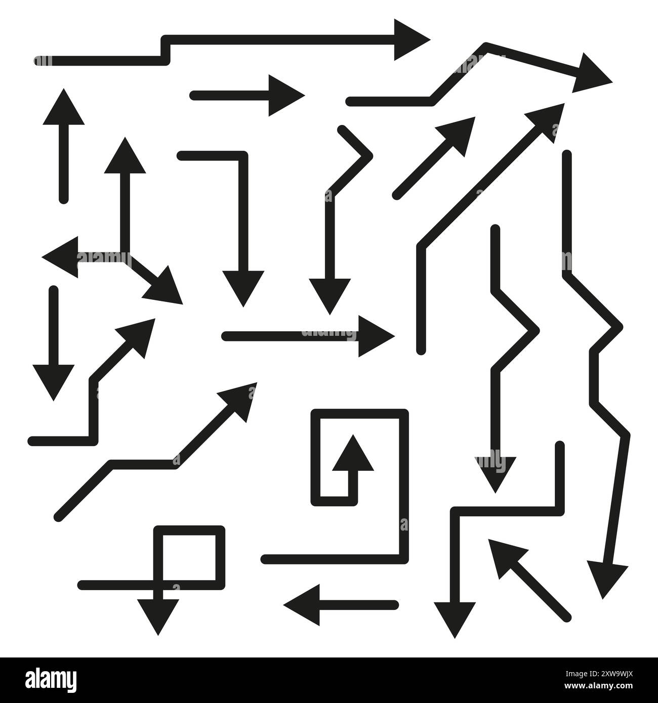 Arrow pattern hi-res stock photography and images - Alamy