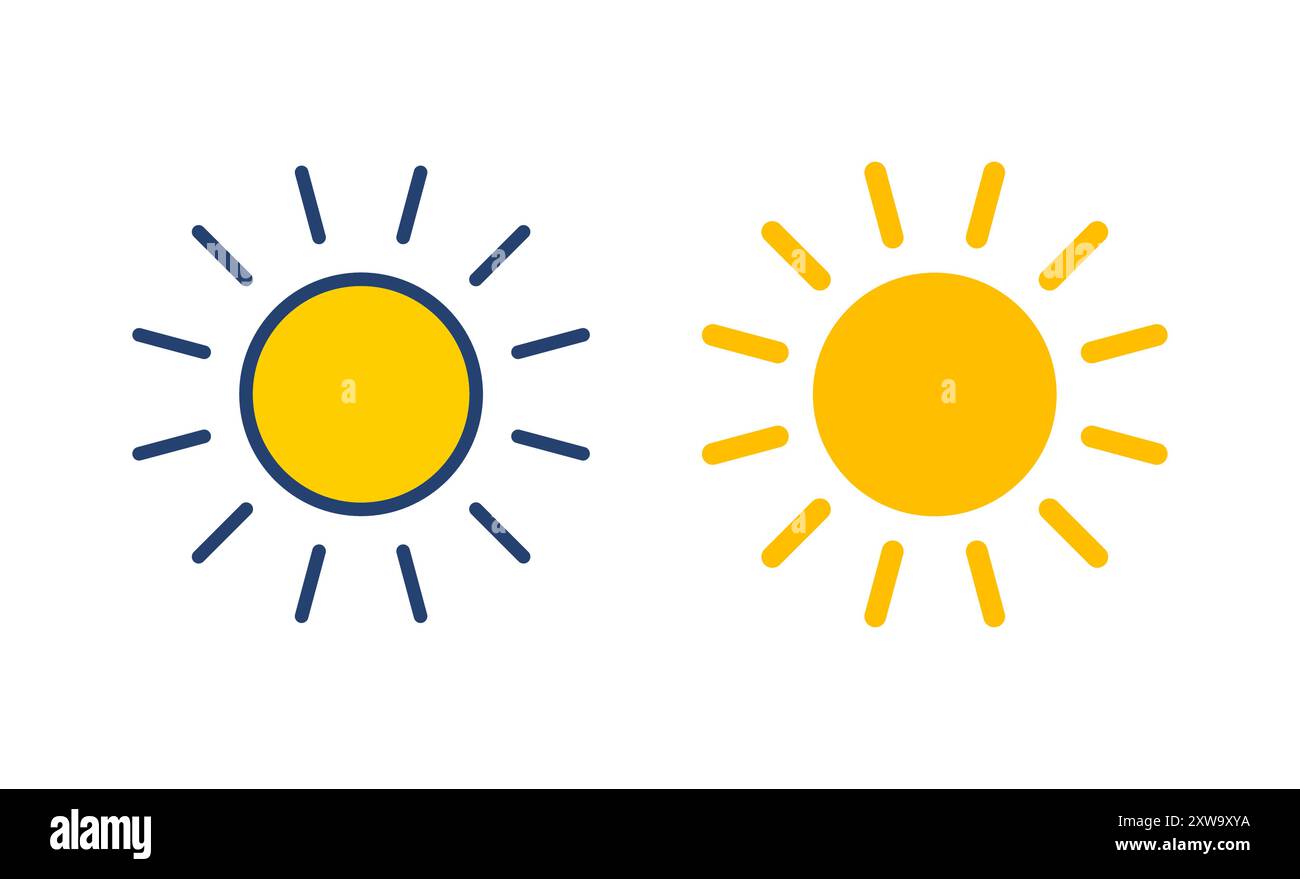 Brightness sunny Cut Out Stock Images & Pictures - Alamy