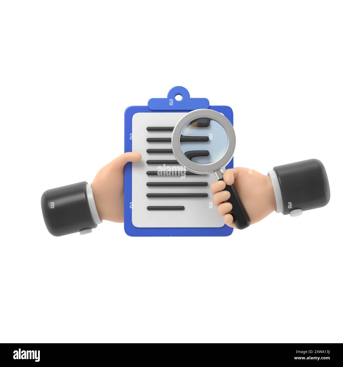 Check list 3d hi-res stock photography and images - Alamy